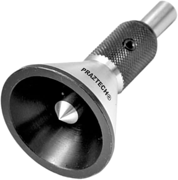 PRAZTECH EN31 AlloySteel Bell Punch | Engineers Round Bar Rod Center Finding Hand Tool | DIY Engineering Machine Workshop | EASY ACCURATE
