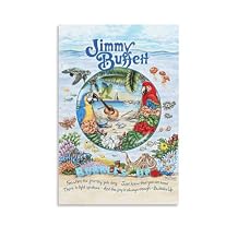 Jimmy Buffett Posters & Prints on Canvas Wall Art Poster for Room Decor Unframe:12x18inch(30x45cm)