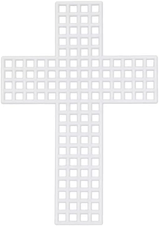 Plastic Canvas Shape 3 Inch - 10 Piece (Cross)