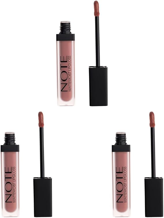 Note Cosmetics MATTEMOIST LIPGLOSS 401 MATNUDE (3 paketi)