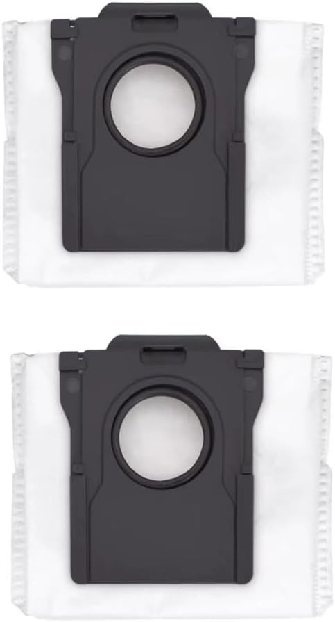 Spare Parts Powder Garbage Bag 2 Pieces Compatible with Dreame X40 Ultra L40 Ultra