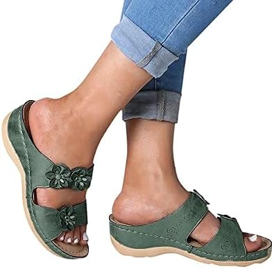 shoes women open comfort sandals slipper wedges thick bottom slipper women indoor flip flops cushion women