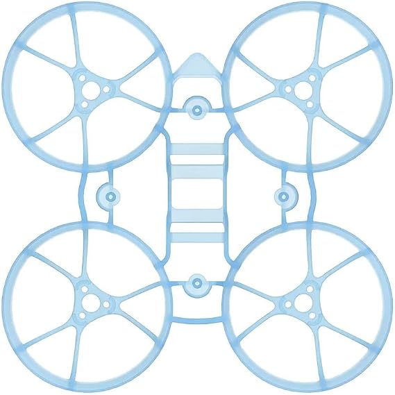 Drone parts For BETAFPV Meteor65 Air Brushless Whoop 65mm FPV Frame KIT PP Material 1S Lipo 0702/0802 Motor For FPV RC Quadcopter Drone(Transparent Blue)