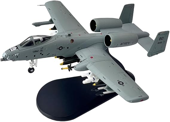 1/100 Scale A10 A-10C Warthog Attack Airplane Metal Military Plane Toy Model Collection Gift