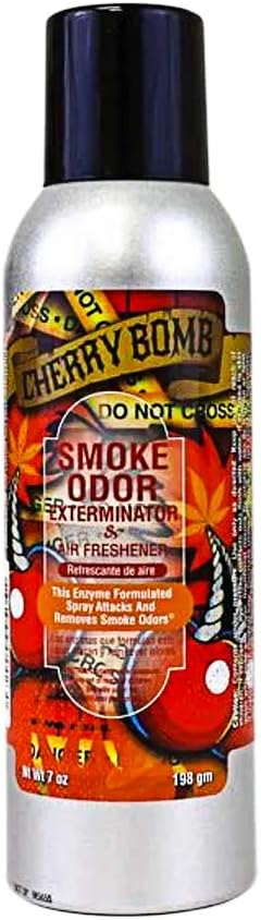 Smoke Odor Exterminator 7 oz Spray Air Freshener Spray 7 oz (Cherry Bomb)