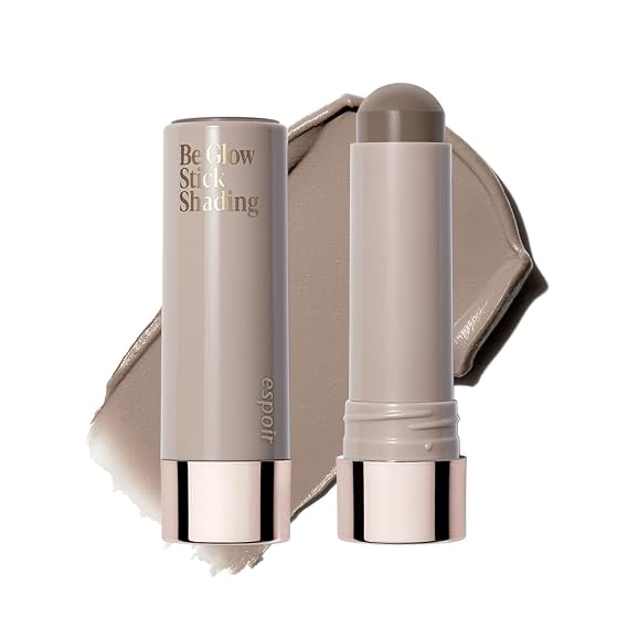 Espoir Be Glow Shading Stick Contour #2 Cool GrayCreamy Solid Texture & Smooth Gliding on Face with Hyaluronic Peptide, Well-Blending and Seamless Contouring for Daily Makeup, Natural Color