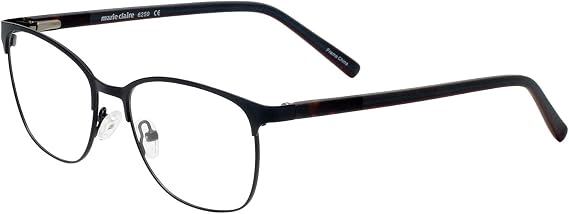 marie claire Designer MC6259 Women's Square Metal Frame Reading Eye Glasses 49mm