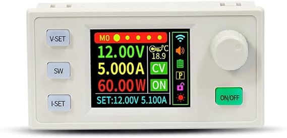 SK120S DC Regulated Power Supply DC Buck Converter Adjustable Voltage Regulator 7A 120W Solar Charging Module