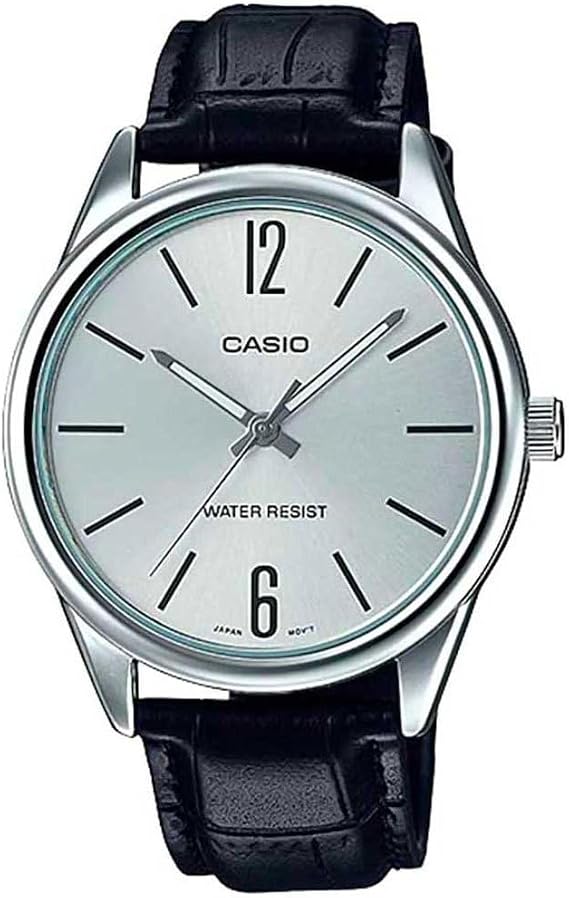 Casio Erkek MTP-V005L-7BUDF Standart Kol Saati, Siyah, Standart