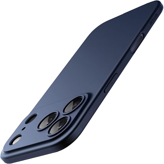 JETech Slim Case for iPhone 17 Pro Max, Dark Blue