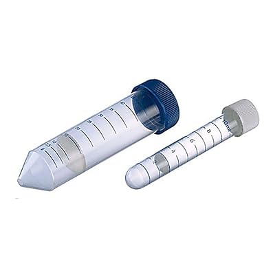 227290P Polypropylene Leucosep Tube with Porous Barrier, Conical Bottom, Sterile, Un-Filled, 50 mL Capacity Pack of 25