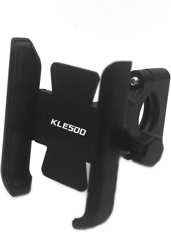 Mount Bracket for Kawasaki KLE 500 Motorcycle Accessories Aluminum Mobile Phone Bracket Stand Holder (Color : Handlebar Black)