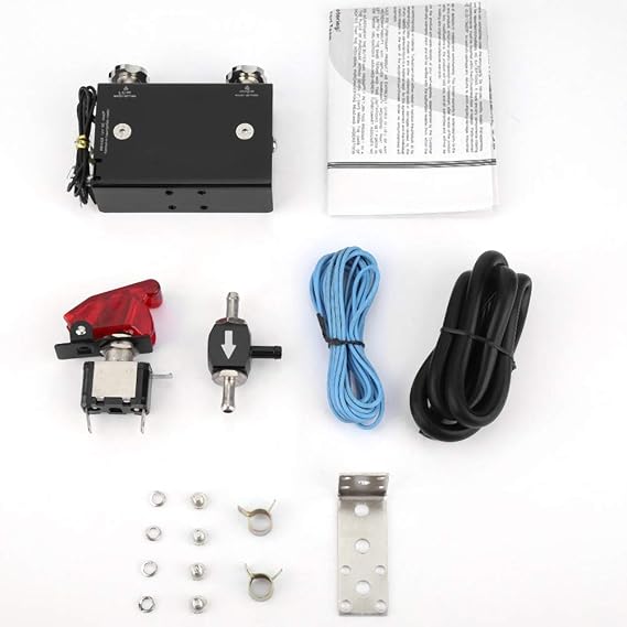 Ejoyous Dual Stage Electronic Turbocharger Boost Controller Kit, Universal Adjustable Car Turbo Boost Controller, BC-0608