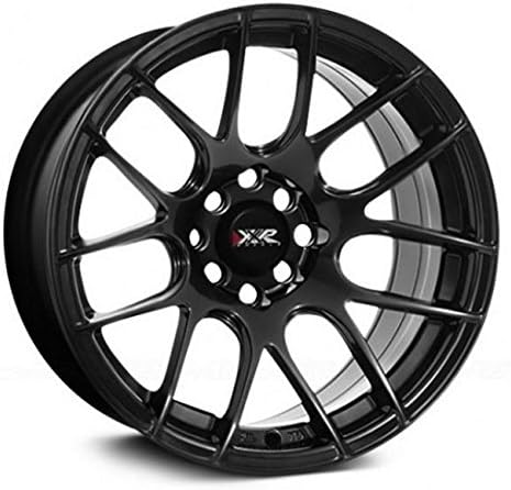 XXR Wheels 530 Chromium Black Wheel with Painted Finish (18 x 8.75 inches /5 x 100 mm, 33 mm Offset)