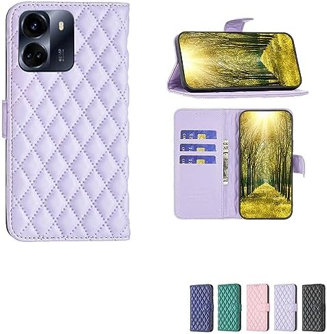 Case for Benco S1s Case Compatible with Benco S1s Phone Case Cover Flip Stand Cover Women Wallet Purple