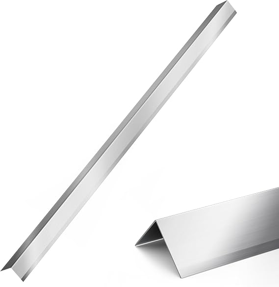 10 Packs 304 Stainless Steel Wall Corner Guard 2x2x48 Inch Heavy Duty Metal Wall Corner Protector for 90-Degree Angle Wall Protection and Decoration
