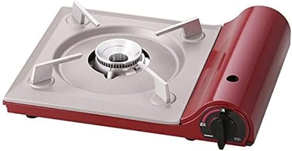Iwatani Cassette-Free Tatsujin Slim II, Shiny Red