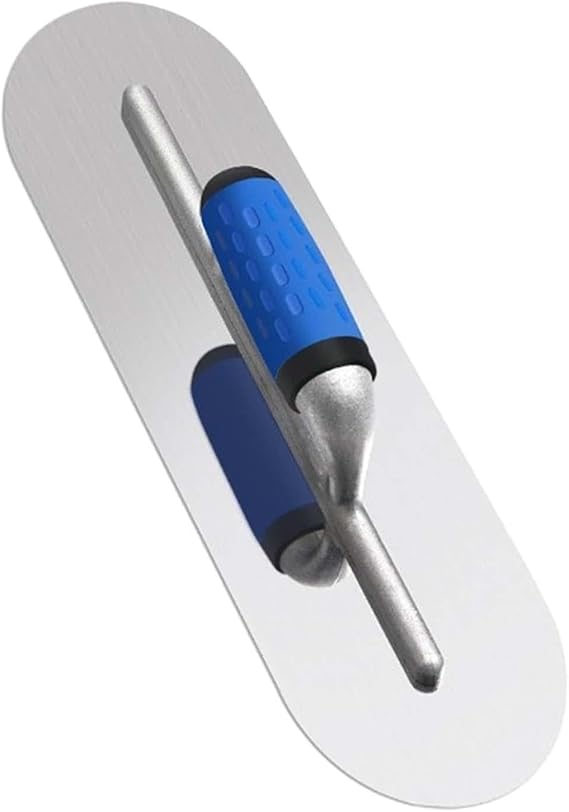Baoblaze Stainless Steel Pool Trowel, 15.75 x 3.94 in, Flat Blade Finishing Trowel for Concrete, Mortar, and Gypsum Board