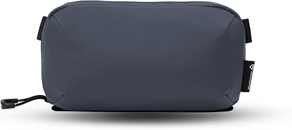 WANDRD Tech Bag, Small - Travel Bag and Tech Organizer for Everyday Carry - Weather-Resistant and Durable for Hiking, Camping, Sport, and More (Aegean Blue)