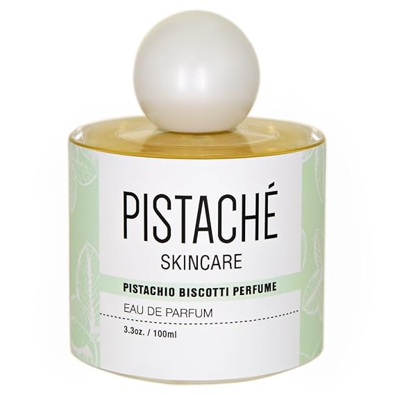 Pistache Skincare Pistachio Biscotti Perfume Eau De Parfum Spray, 3.38oz