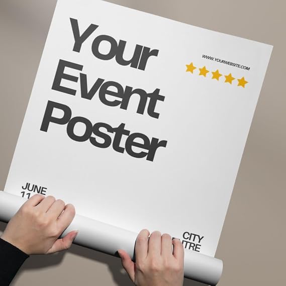 PicPrint Custom Printed Posters | 11x14 (1) | Events, Flyers, Business Printing