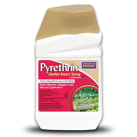 Bonide Pyrethrin Garden Insect Spray Concentrate, 16 oz
