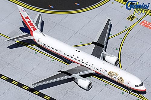 GeminiJets GJTWA1982 TWA Trans World Airlines Boeing 757-200 N725TW 1:400 Scale