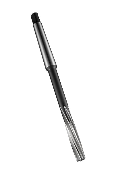 Dormer B16122.0 Machine Reamer, Morse Taper Shank, Bright Coating, Cobalt High Speed Steel, Head Diameter 22 mm, Flute Length 64 mm, Full Length 237 mm
