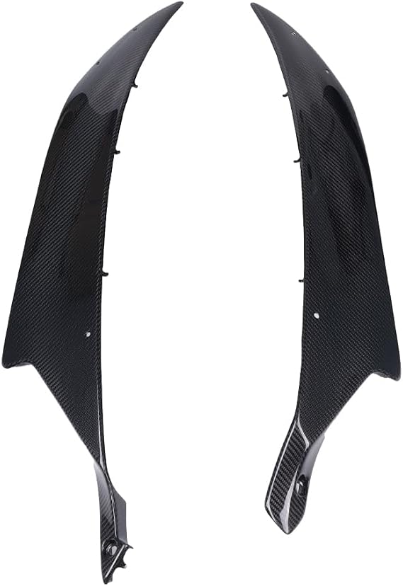 100% Real 3K Carbon Fiber Side Middle Fairings Fit for Yamaha 2006 2007 YZF R6 Glossy Twill Weave