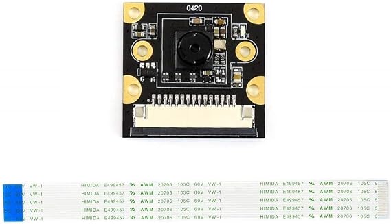 waveshare 8MP IMX219-77 Camera Compatible with Raspberry Pi and NVIDIA Jetson Nano Developer Kit, 3280 2464 Resolution with 8 Megapixels IMX219 Sensor