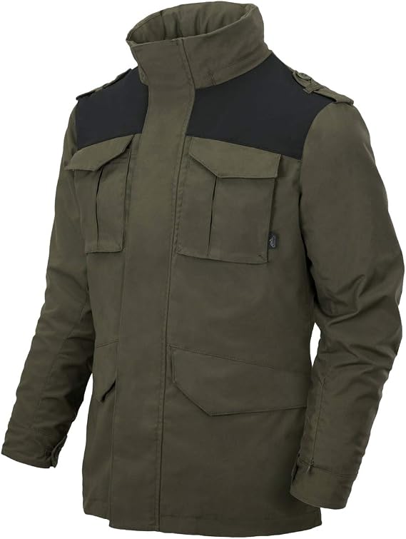 Helikon-Tex Men's Covert M-65 Jacket Taiga Green/Black Size L