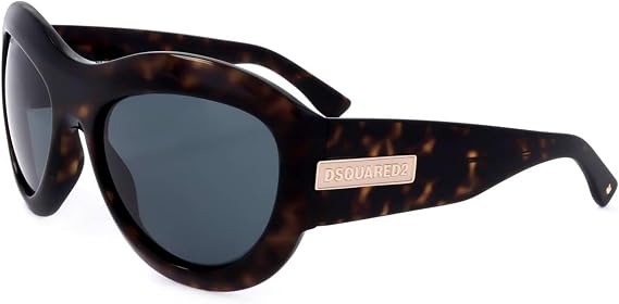 DSQUARED2 D2 0072/S Havana/Blue Grey 59/19/135 men Sunglasses
