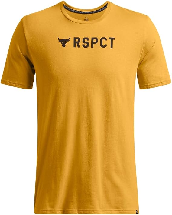 Under Armour Men's Project Rock Respect Short Sleeve T Shirt Project Rock Respect Short Sleeve T Shirt