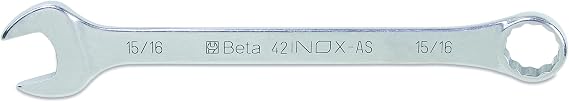 Beta 42INOX 15/16" SAE Stainless Steel Combination Wrench
