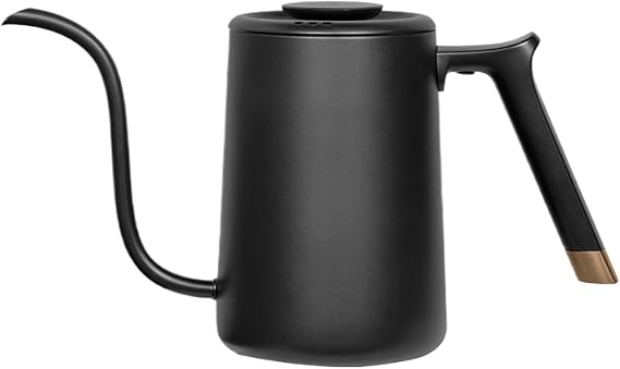 TIMEMORE 70THP001AA001 Fish Pure Pour-over Gooseneck Kettle, Siyah, 700ml
