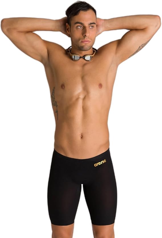 Arena Men's Powerskin Carbon Air² Jammer Men's Racing Suit Interference Transmitter (Pack of 1)