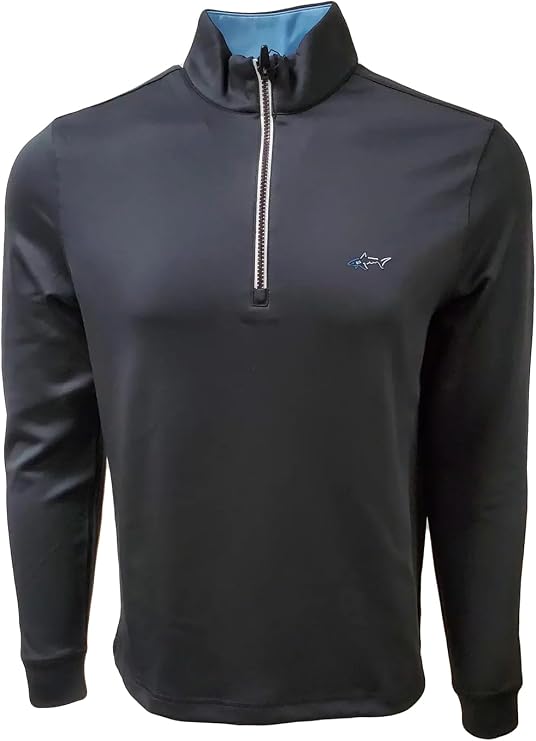 Greg Norman Performance Quarter Zip Pullover Men's Workout Top