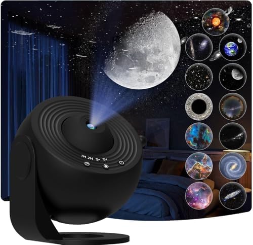 Planetarium Projector for Bedroom, Star Galaxy Light Projector with Nebula Milky Way, LED Space Galaxy Night Light for Ceiling with Timer for Adults Kids Teens, Home Theater