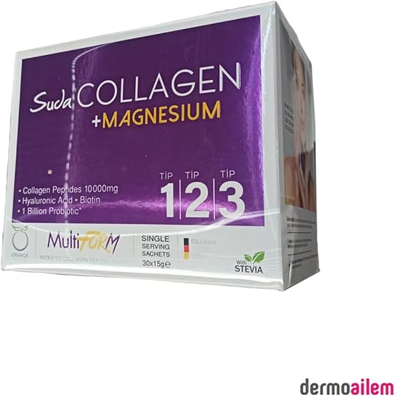 Collagen Multiform Magnesium 15gr 30 Sachete in Water