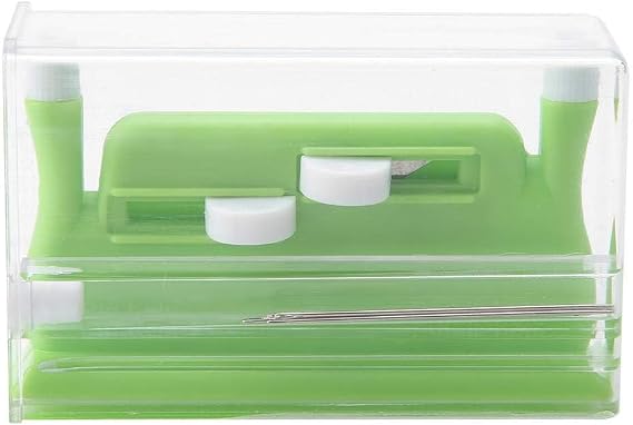 Automatic Needle Threader - Sewing Desk Tool with Case, Easy DIY Hand Tool