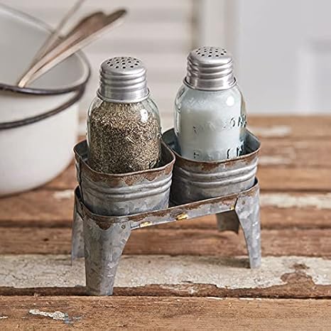 CTW Home Collection 860402 Wash Bin Salt and Pepper Caddy