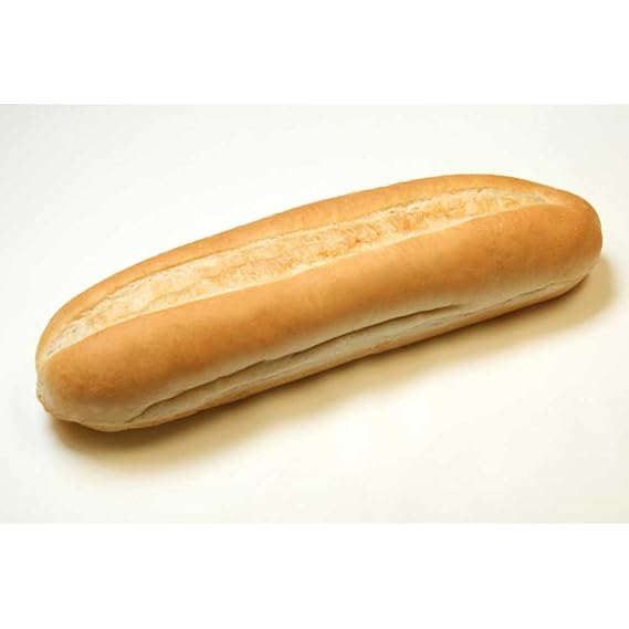 Rotellas White Sub Hoagie, 11 inch -- 24 per case.