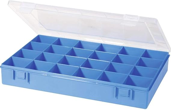 H&G Assortment Box 24 Compartments Blue