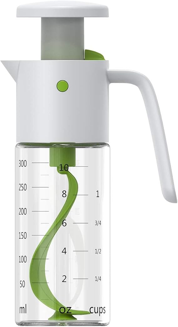 Vucchini Salad Dressing Shaker Mixer Bottle