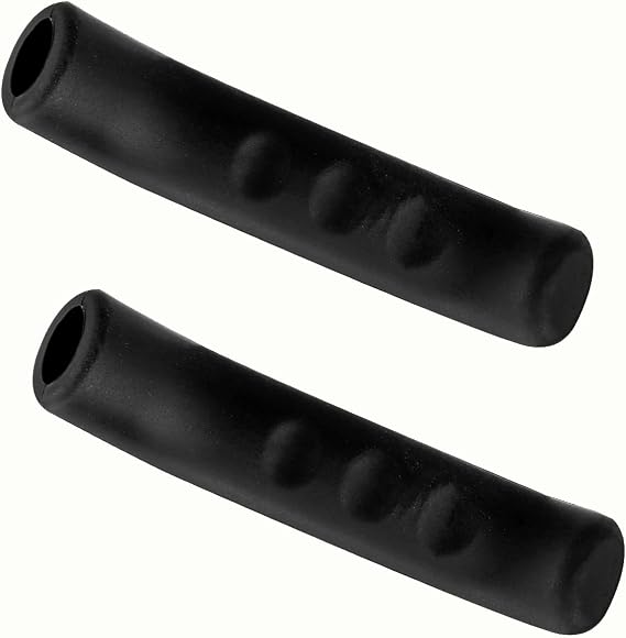 1Pair Bike Brake Lever Covers, Durable Silicone Rubber Grips for Road Mountain Bikes, Waterproof Anti-Slip Bicycle Brake Handle Protection Accessory