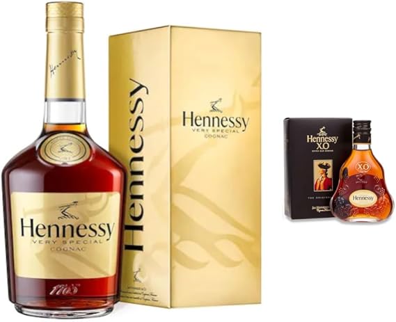 HENNESSY-GOLD 70cl & X.O.5cl COGNAC SET