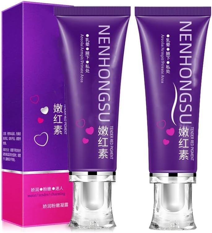 2 Pcs Pink Privates Intimate Area Lightening Cream, Intimate Areas Private Areas Pink Magic, Private Parts Tender Red Pigment Skin Whitening Cream