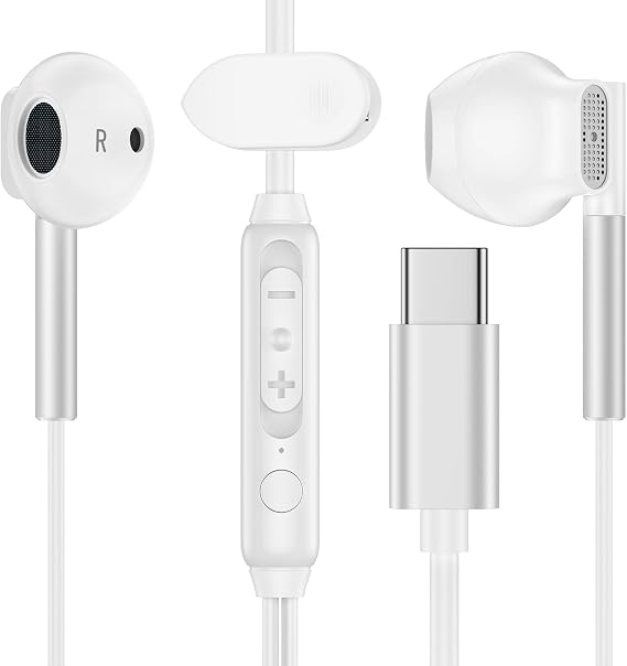 Pixel 9 10 11 Pro XL 10a, Wired Earbuds Headphones for Google Pixel 11, 10