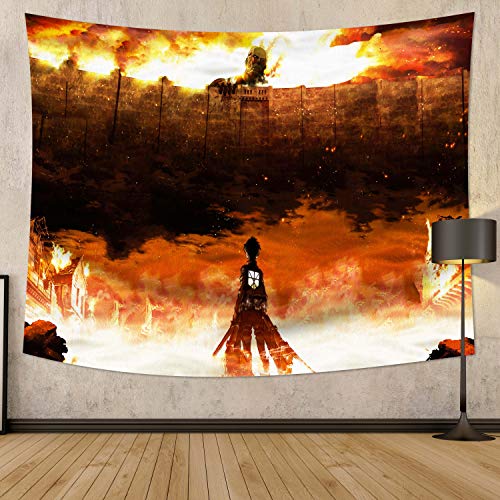 MEWE Anime Tapestry Anime Tapestry Wall Hanging for Anime Gifts 59x70in