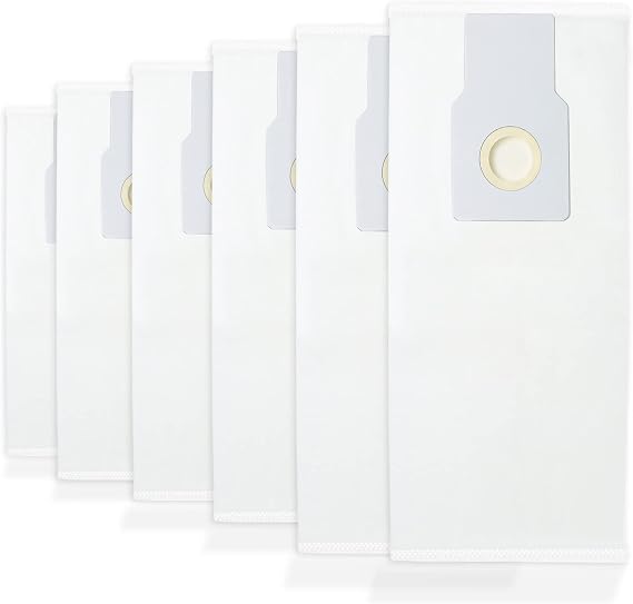 53294 Type O HEPA Cloth Vacuum Bags Replacement for Kenmore Upright Vacuum Cleaners, 6 Pack